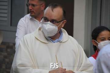 El Goro despide sus fiestas patronales con la procesión de la patrona/TA y Francisco Javier Santana.